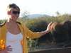 Ashley Groenevelt - having fun on safari